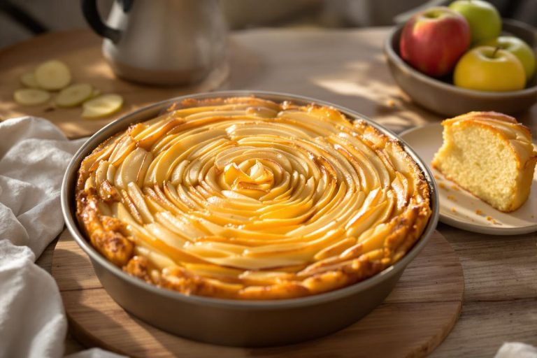 Ce gâteau aux pommes prêt en 15 min va vous rendre accro (testé et approuvé)